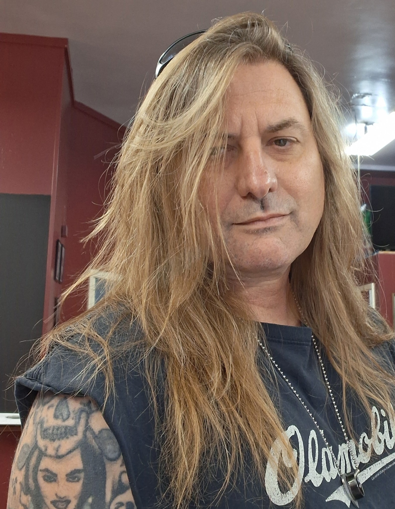 Tony Parisi at Railroad Ave Tattoo Studio